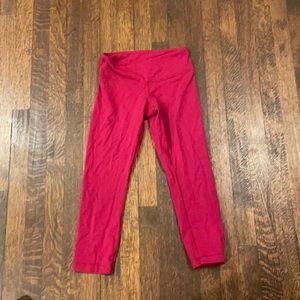 Lululemon wunder under crop leggings